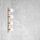 Wandlampe 4-flammig in Bronze hell E27 Echt-Messing