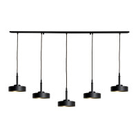 Hängeleuchte groß B: 150 cm Messing Eisen in...
