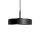Runde Hängeleuchte Schwarz Gold E27 Ø 40 cm Messing Eisen