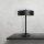Tischlampe Schwarz Gold H: 49 cm Messing Eisen E27