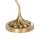 Bankerlampe in Bronze hell Grün E27 29 cm Glas Messing