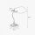 Bankerlampe in Bronze hell Grün E27 29 cm Glas Messing