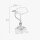 Bankerlampe Messing massiv Glas 36 cm hoch schwenkbar
