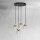 Hängelampe Messing Eisen Glas Ø 49 cm rund 4x E27 Esszimmer