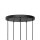 Pendelleuchte Schwarz Weiß Ø 45 cm Messing Eisen Glas 5x E27