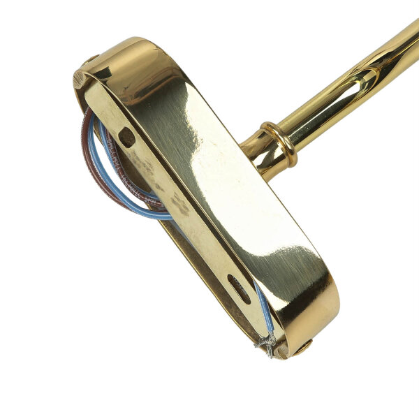 Bilderleuchte Messing B: 40 cm 2x E14 schwenkbar