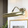 Bilderleuchte Messing B: 40 cm 2x E14 schwenkbar