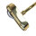Bilderleuchte Messing B: 40 cm 2x E14 schwenkbar