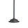 Stehleuchte klein 130 cm E27 Messing Glas Rustikal