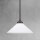 Deckenlampe Messing Glas E27 D: 29 cm höhenverstellbar