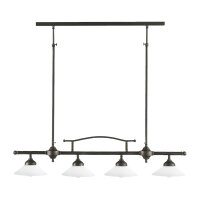 Deckenlampe Messing Glas E27 B: 95 cm h&ouml;henverstellbar