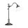 Schreibtischlampe 40 cm Messing Glas Rustikal verstellbar