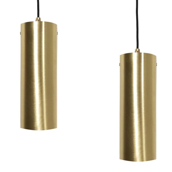 Hängeleuchte Messing B: 90cm H: max. 110cm verstellbar 4x E27