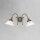 Wandlampe verstellbar B: 35 cm Keramik Messing 2-flammig E14
