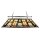 Tiffany Pendelleuchte Buntglas L120cm Billardlampe