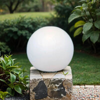 LED Kugelleuchte Garten Solar Dimmer Farbwechsler &Oslash; 30 cm