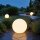 Kugelleuchte Stecker Kabel Ø 60 cm IP65 E27 LED 2700K Garten