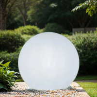 LED Leuchtkugel Solar XXL &Oslash; 78 cm RGBW Dimmer Garten