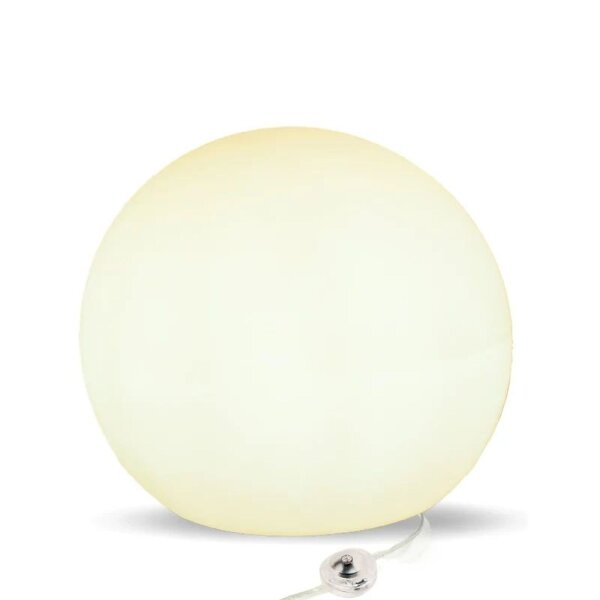 XXL Kugelleuchte Kabel Stecker Ø 78 cm E27 LED 2700 K Garten