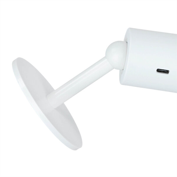 LED Wandlampe Akku Dimmer tragbarer Schirm 3000 K RHEYDT