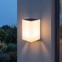 Solar Außenleuchte Bewegungsmelder LED H: 18 cm...