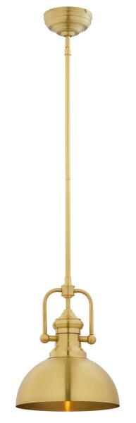 Runde Deckenlampe Loft Metall E27 Ø30,5 cm in Kupfer
