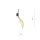 Wandlampe Schwarz Weiß Gold drehbar H: 51 cm Metall Stoff E14