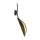 Wandlampe Stoff Metall H: 51 cm drehbar in Schwarz Gold E14
