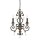 Kronleuchter GOTICA 4 Bronze 3-flmg Design Lampe