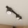 Deckenlampe Metall 70 cm lang Schwarz 3-flammig GU10 AR111