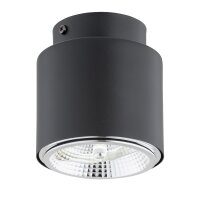 Aufputz Deckenlampe Metall Ø 11,5 cm klein GU10...