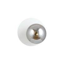 Wandlampe Weiß Grau Ø 20 cm rund Kugel...