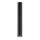 Aufputz Deckenlampe Metall H: 45 cm D: 6 cm Schwarz GU10