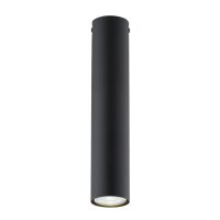 Deckenleuchte Schwarz Ø 6 cm H: 30 cm Metall GU10...
