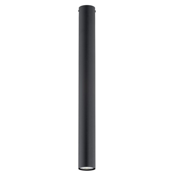 Deckenleuchte Schwarz B: 6 cm 60 cm hoch Metall GU10 Aufputz