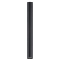 Deckenleuchte Schwarz B: 6 cm 60 cm hoch Metall GU10 Aufputz