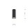 Deckenspot Metall rund Ø 6 cm Schwarz GU10 Modern Aufputz