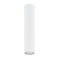Spot Metall rund D: 6 cm H: 30 cm Aufputz Weiß GU10...