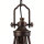 Kronleuchter Bronze Beige 6-flammig B:66 cm E27 Glas