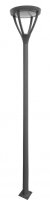 LED Wegeleuchte Anthrazit 3,2 m hoch rund IP65