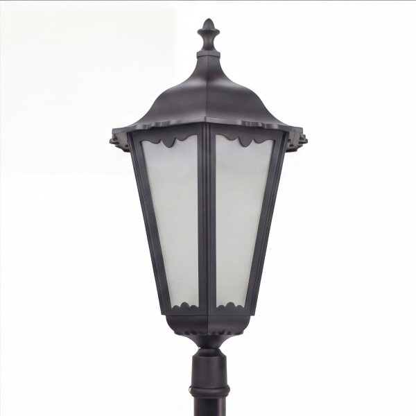 Rustikale Stehleuchte außen 120cm blendarm IP43