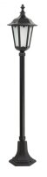 Rustikale Wegeleuchte DILSEN Schwarz 106cm IP43