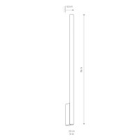 Wandlampe Up Down 2-flammig G9 Messing Modern Treppe Flur