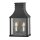 Außenleuchte Wand Vintage H: 44 cm IP44 Schwarz antik 2x E14