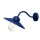 Außenlampe Blau Edelstahl Glas E27 IP44 Wand KARISE