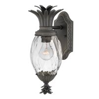 Dekorative Wandleuchte au&szlig;en IP44 in Schwarz Antik...