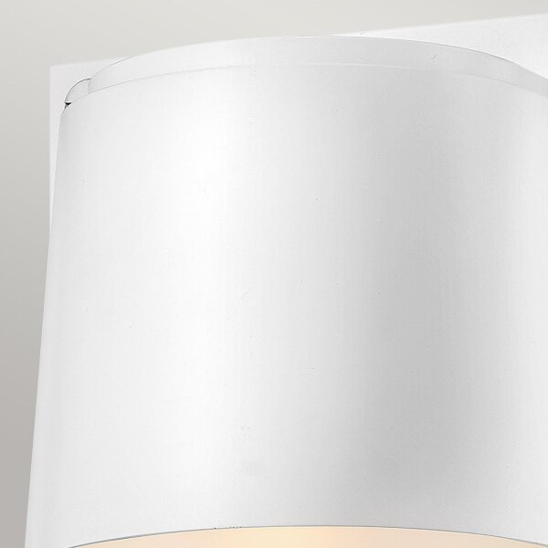 Außenleuchte Weiß mit LED GU10 3000 K IP44 Downlight
