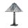 Tischlampe Tiffany Stil 50,4 cm Buntglas Metall E27