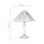 Tischlampe Tiffany Stil 50,4 cm Buntglas Metall E27