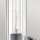 Badezimmerleuchte Wand IP44 in Chrom Schwarz Glas Metall E27